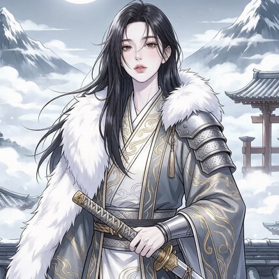 和风妖怪风格头像